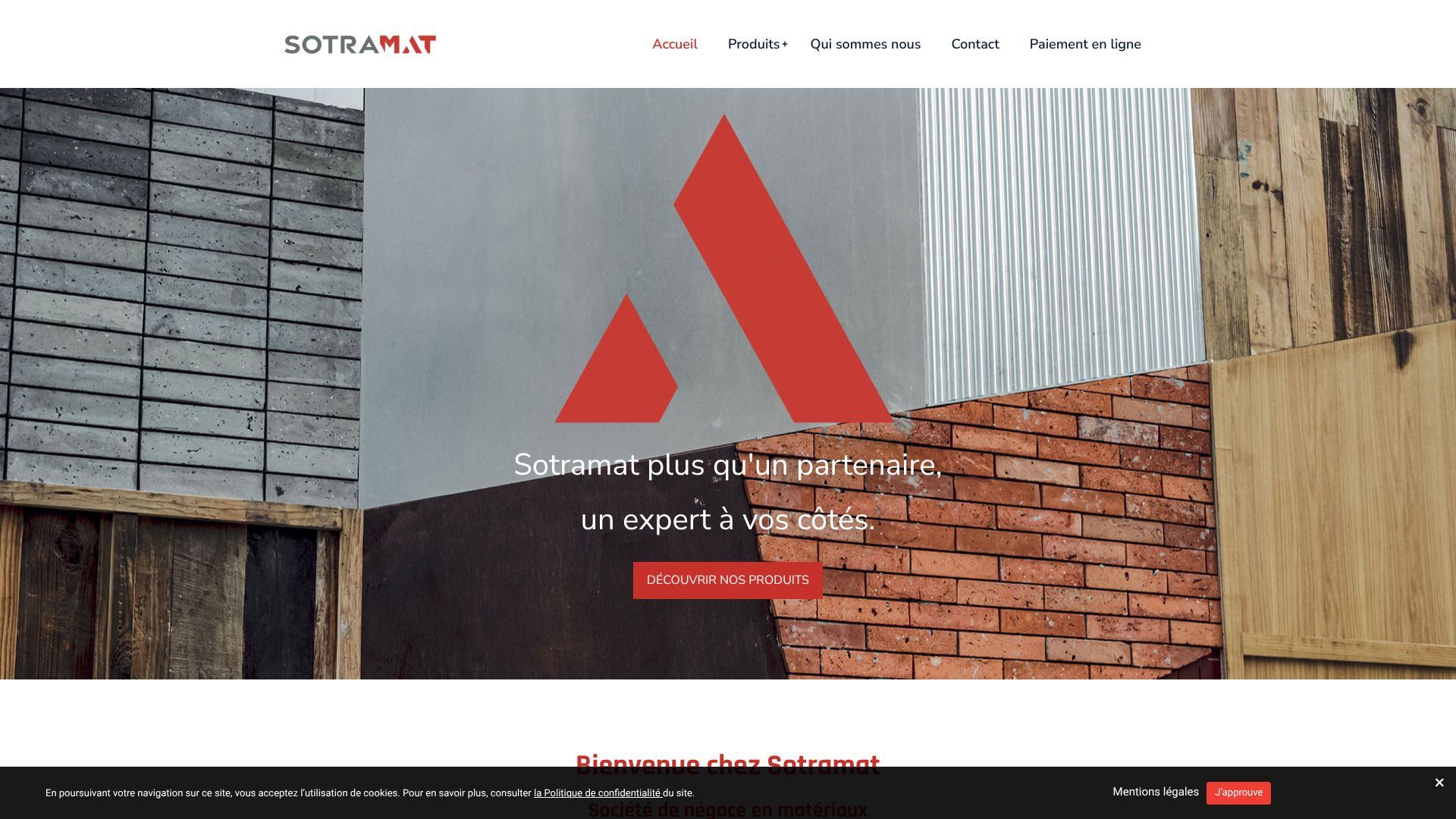 Site de présentation d'entreprise