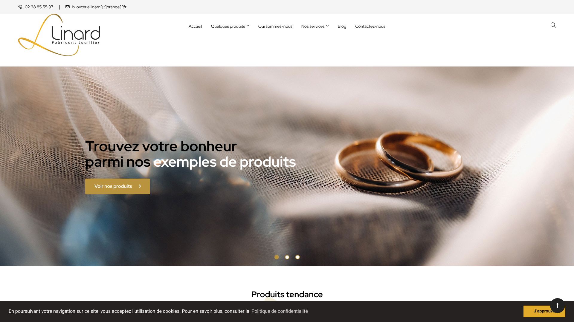 Vente ligne de bijoux